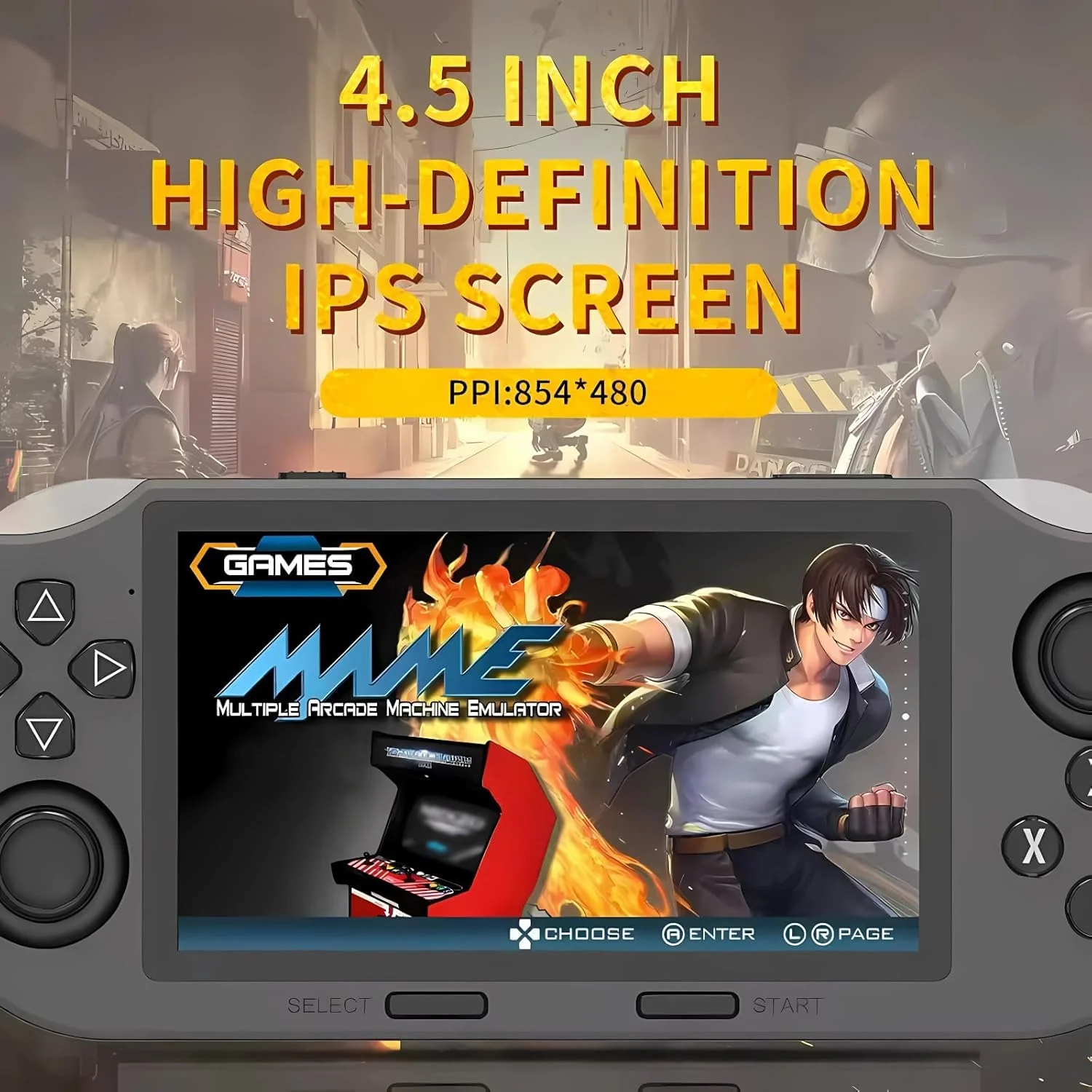 SF3000 IPS 4.5in Screen Handheld Console - Image 6