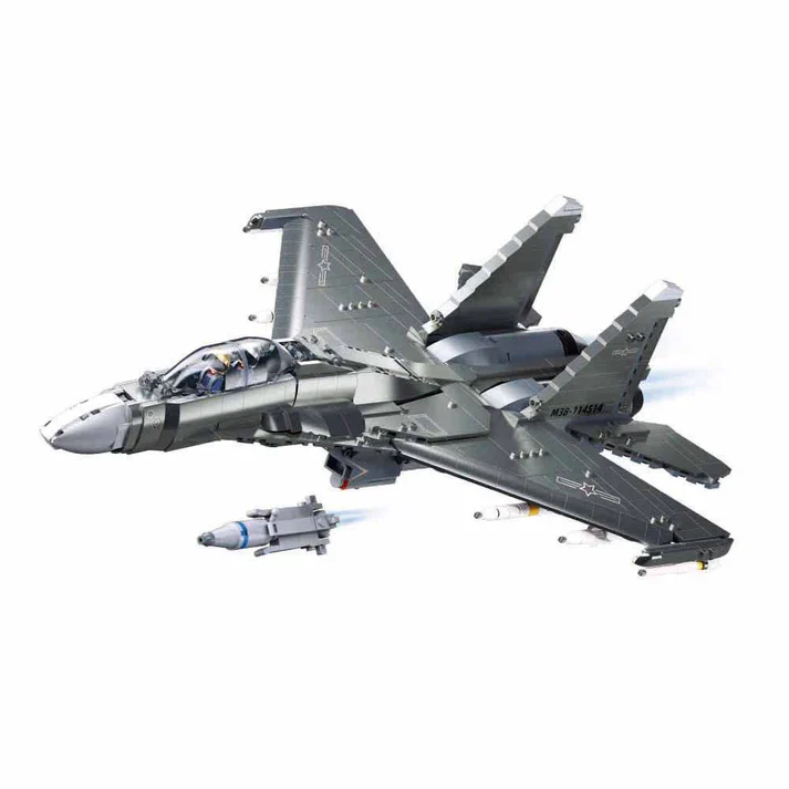 Sluban ModelBricks-1/44 J16 AIRCRAFT CARRIER (RU SU-30) 1041pcs