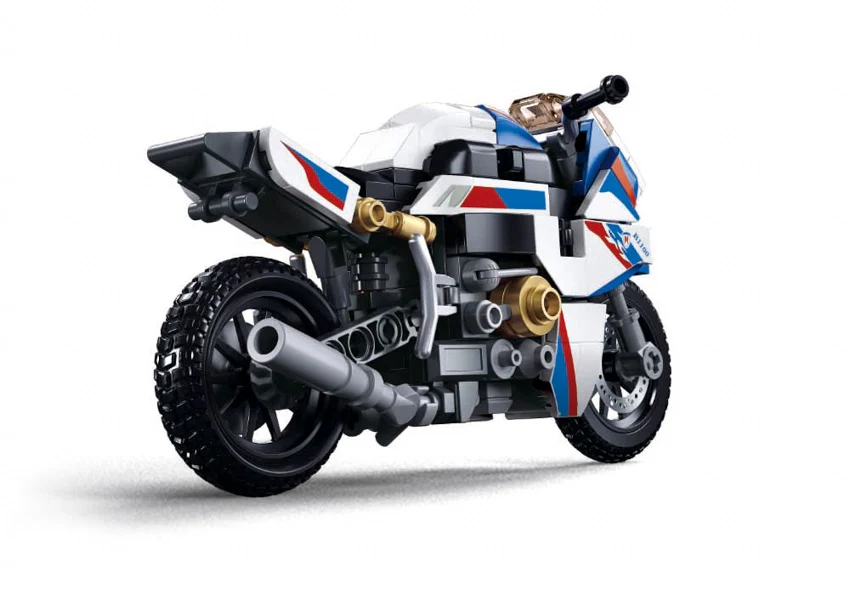 Sluban ModelBricks S1000MS Motorcycle 1/12 – 242 Pieces - Image 2