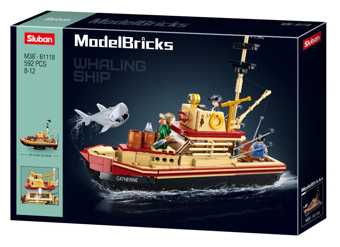 Sluban ModelBricks- The Great Shark 592pcs - Image 2