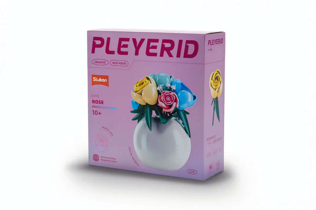 Sluban - PLEYERID-roses 313pcs - Image 2