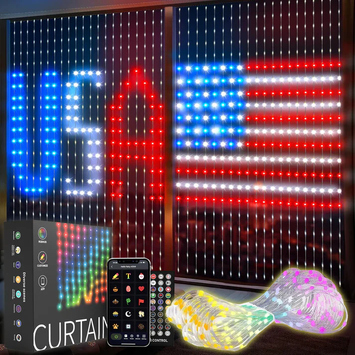 SMART LED CURTAIN LIGHTS - Image 5