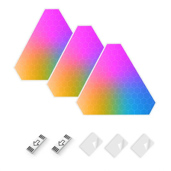 SMART LEDTRIANGULAR HONEYCOMB PANEL LIGHT - Image 2