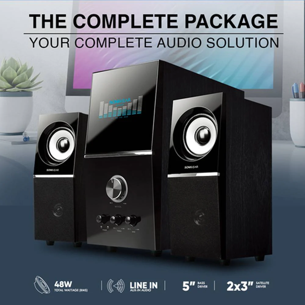 SONICEAR BLUETOOTH V5.0 SPEAKER EVO 5 PRO BLACK - Image 3