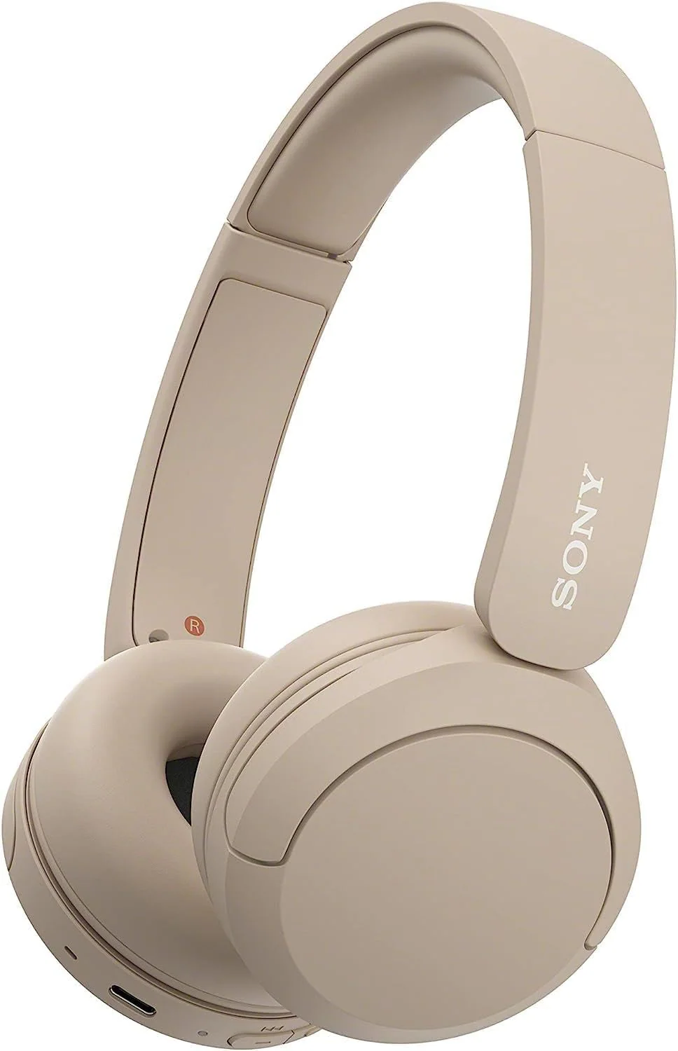 Sony WH-CH520 Wireless On-Ear Headphones - Beige