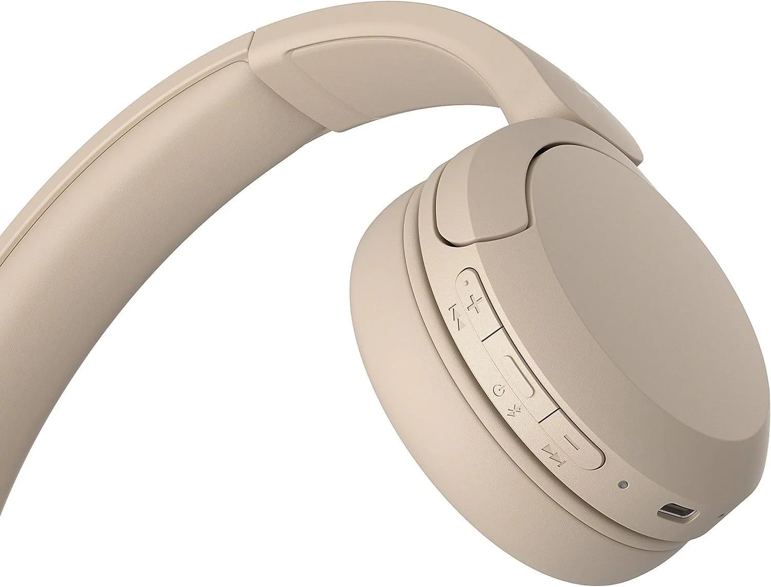 Sony WH-CH520 Wireless On-Ear Headphones - Beige - Image 3