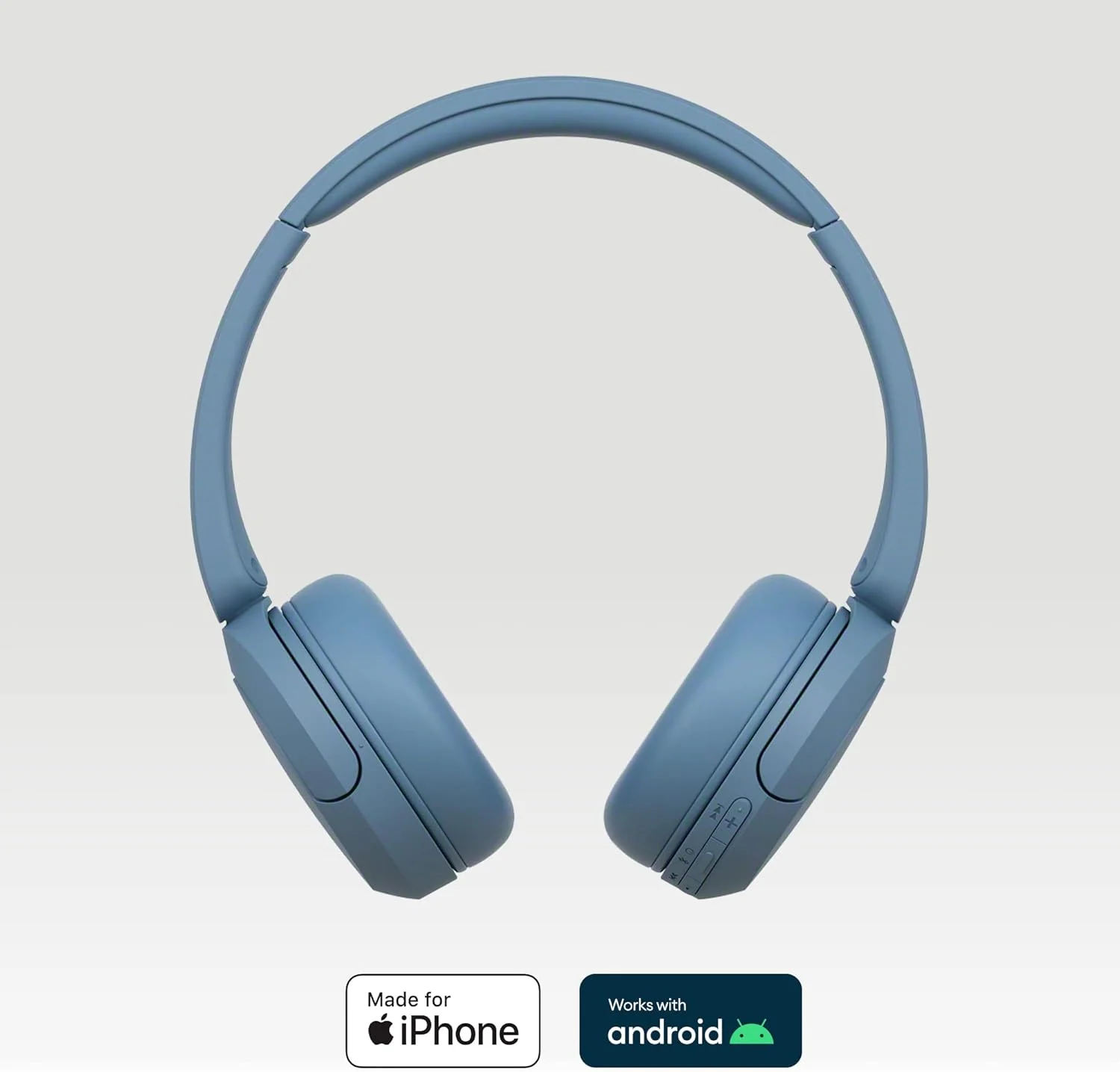 Sony WH-CH520 Wireless On-Ear Headphones - Blue - Image 4