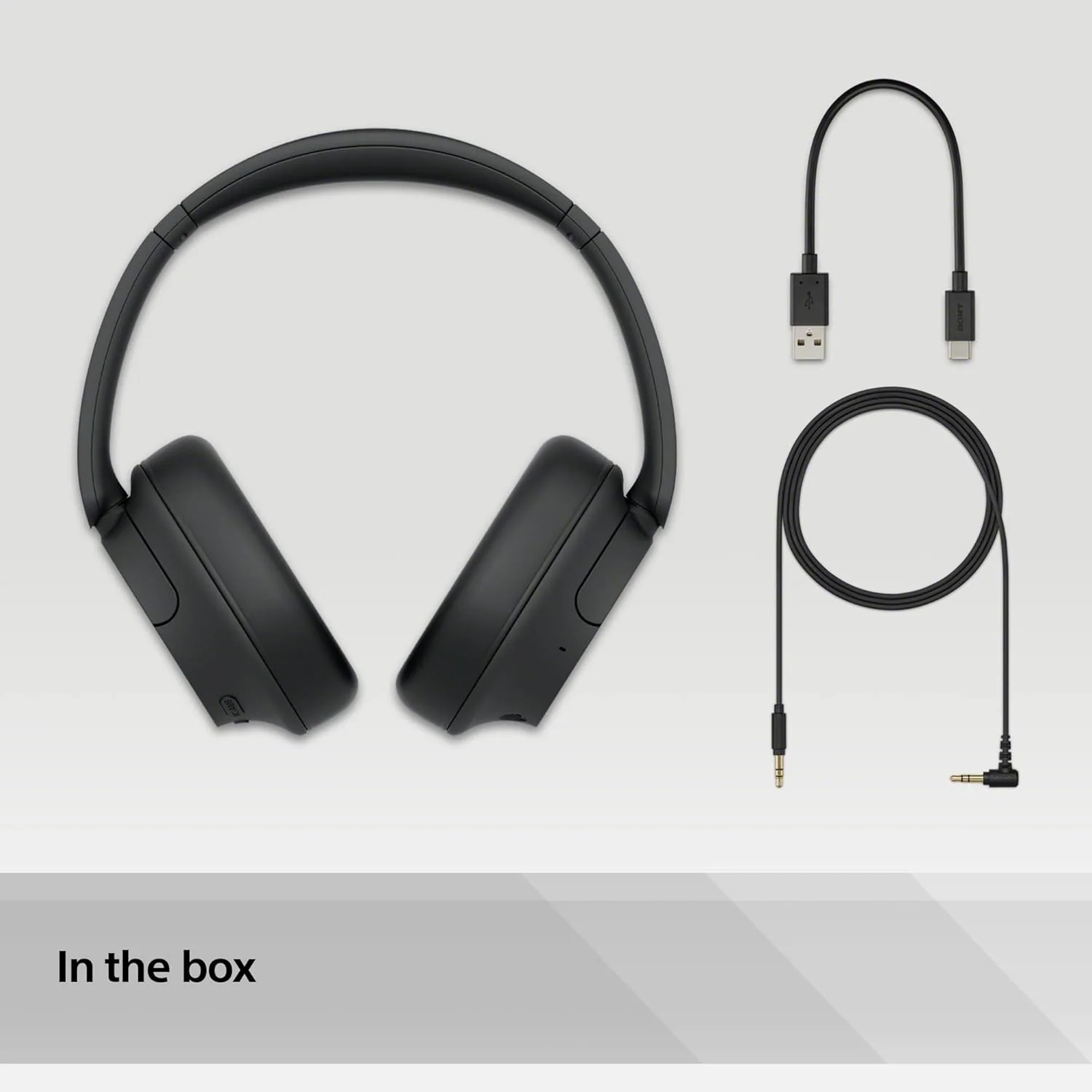 Sony WH-CH720N Noise Cancelling Wireless Bluetooth Headphones Black - Image 3