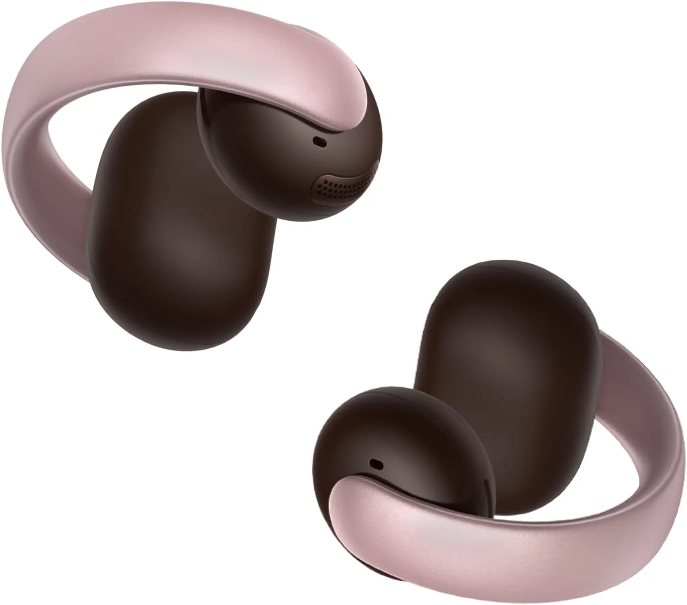 Soundcore AeroClip Open-Ear Clip-On Wireless Earbuds — Pink