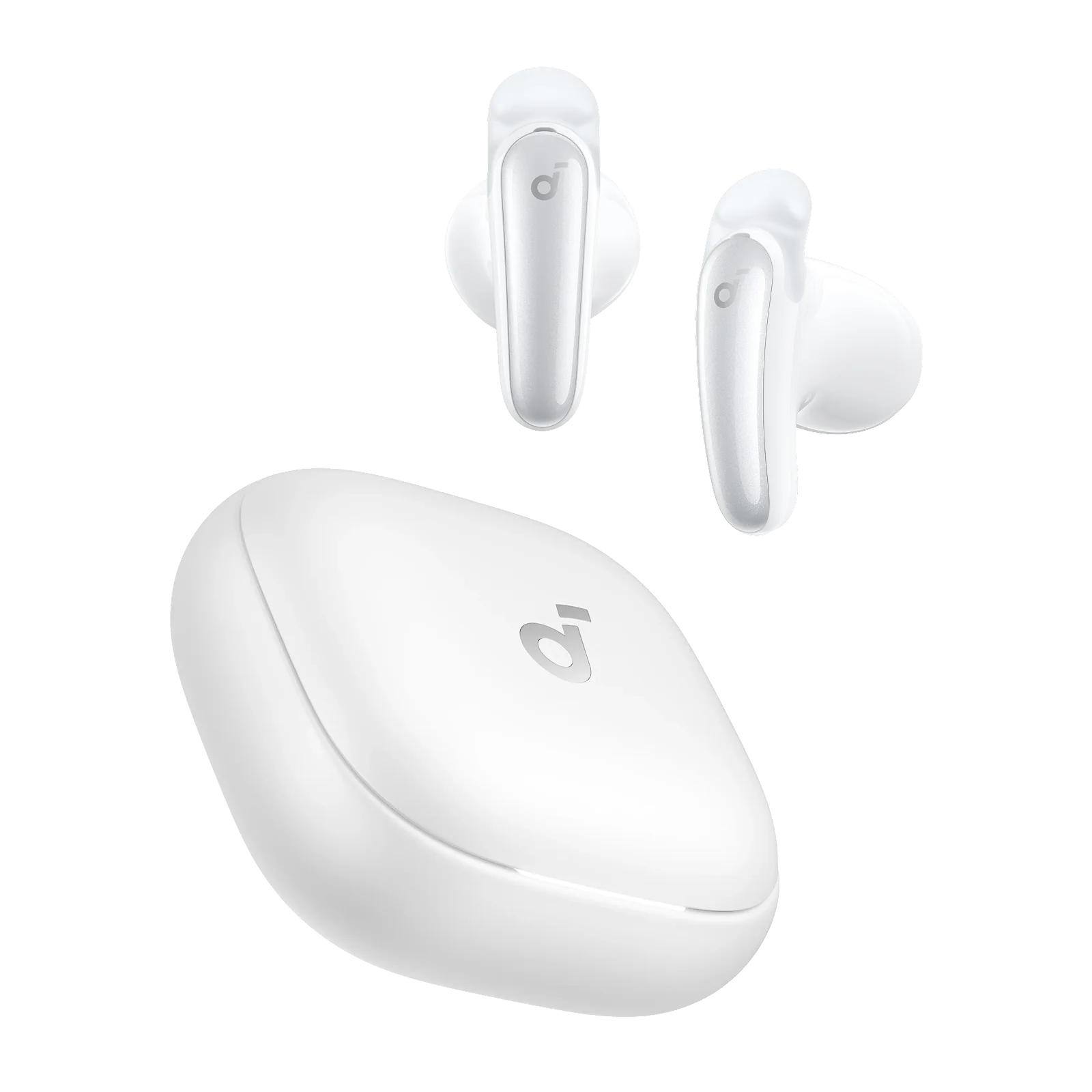 Soundcore Liberty Buds Wireless Semi-in-Ear Earbuds with ANC White