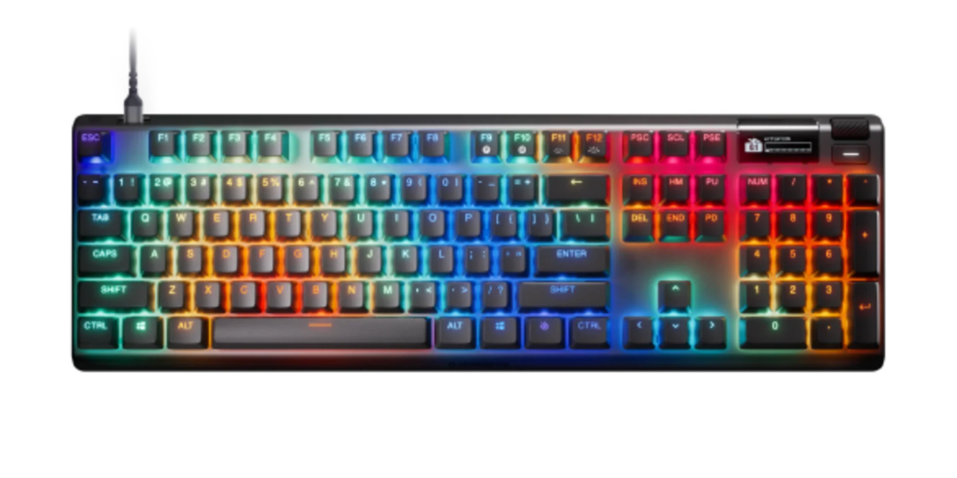 SteelSeries - Apex Pro Gen 3 Full Size Wired Mechanical OmniPoint Adjustable Gaming Keyboard - Image 2