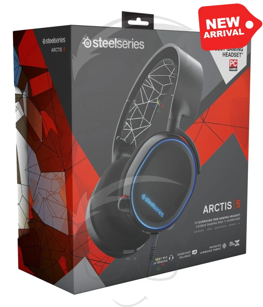SteelSeries Arctis 5 Gaming Headset - Image 8
