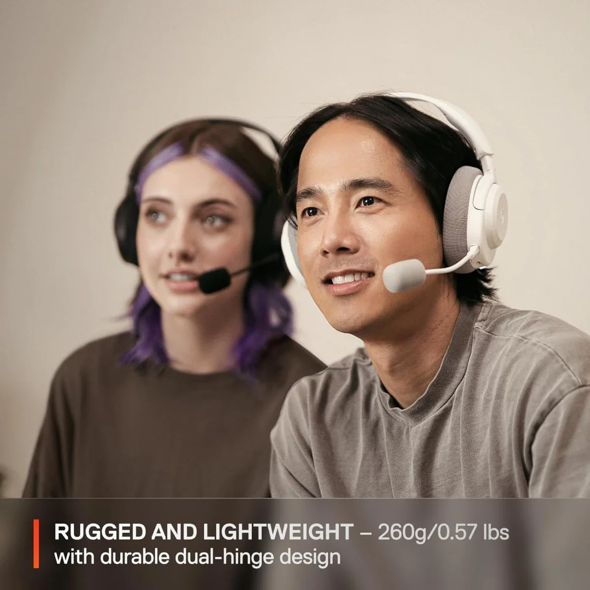 SteelSeries Arctis Nova 3X Wireless Multi-Platform Gaming Headset - white - Image 5