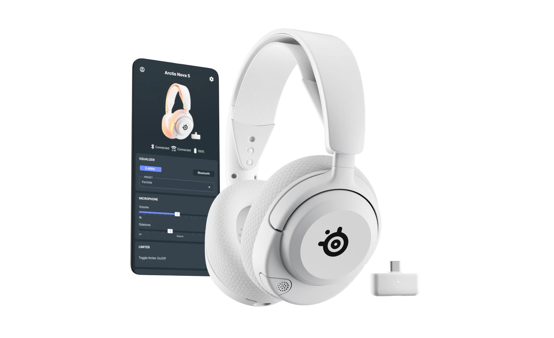 SteelSeries Arctis Nova 5 Wireless Gaming Headset - Black - Image 5