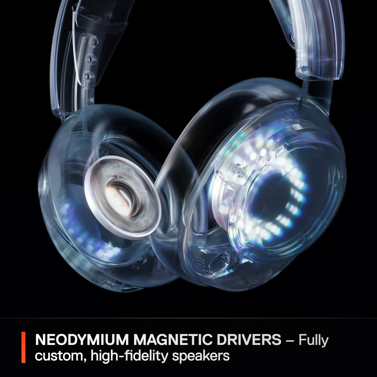 SteelSeries Arctis Nova 5P Wireless Multi-System Gaming Headset - White - Image 2