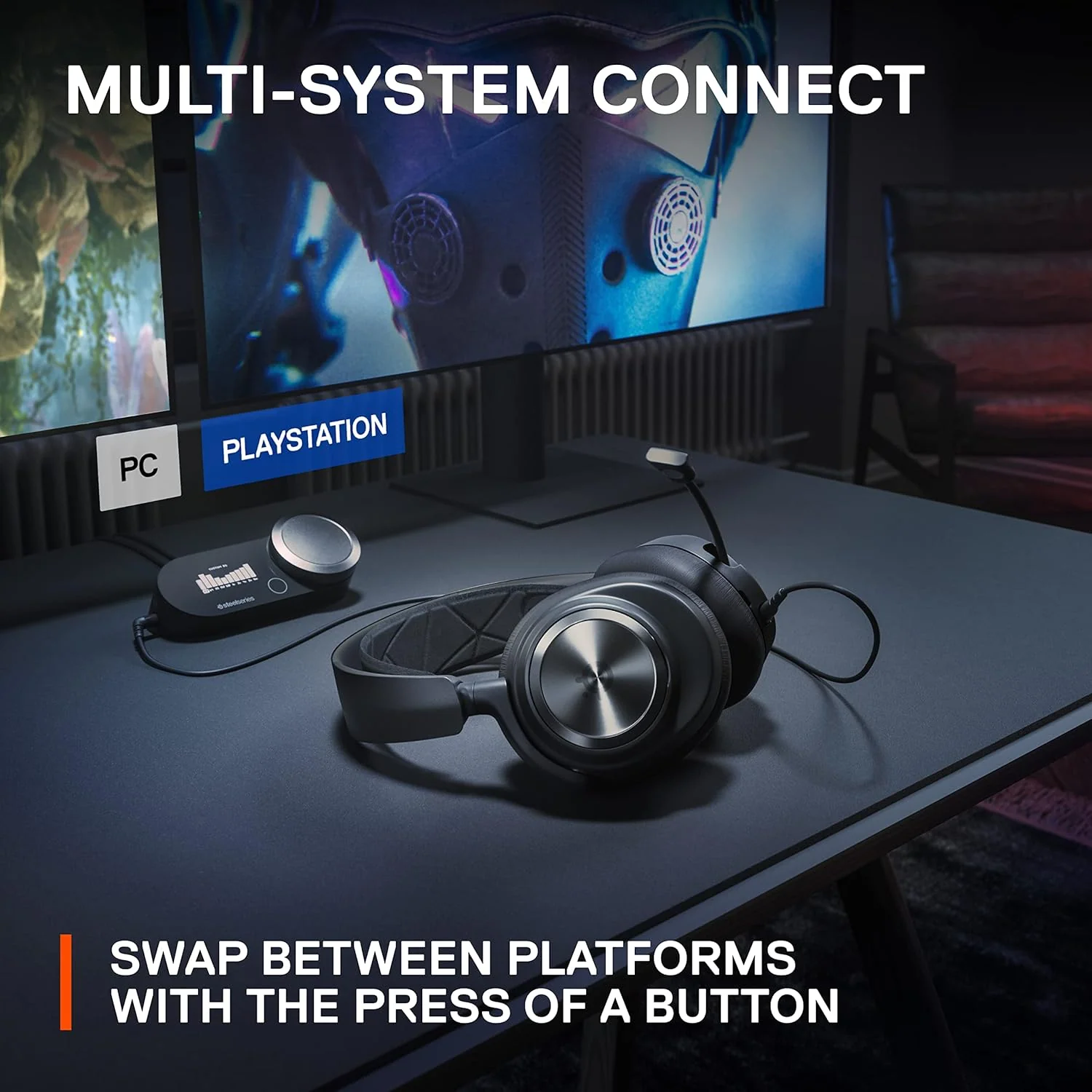 SteelSeries Arctis Nova Pro Multi-System Wired Gaming Headset - Image 4