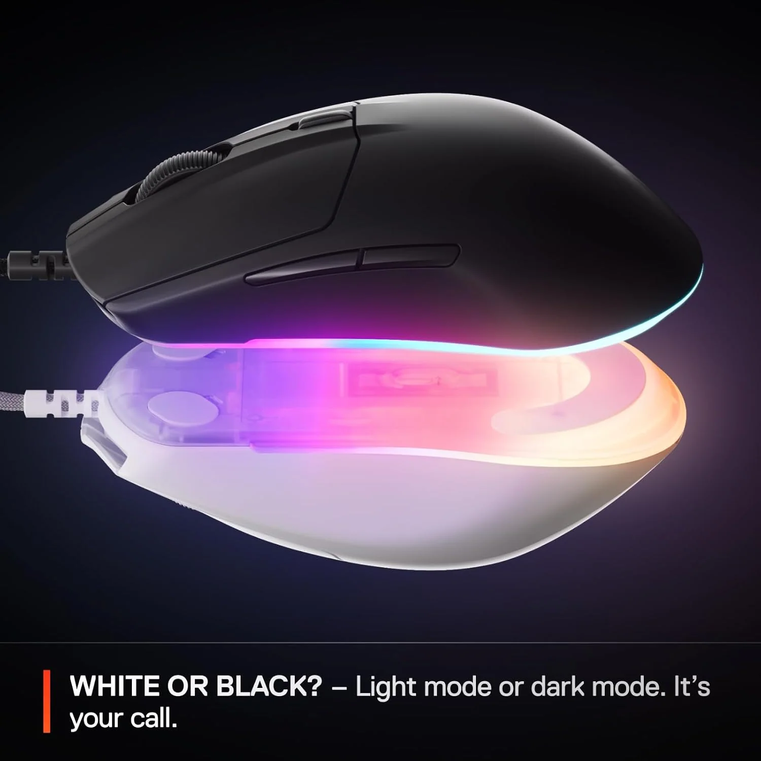 SteelSeries Rival 3 Gen 2 Wired Gaming Mouse - Black - Image 5