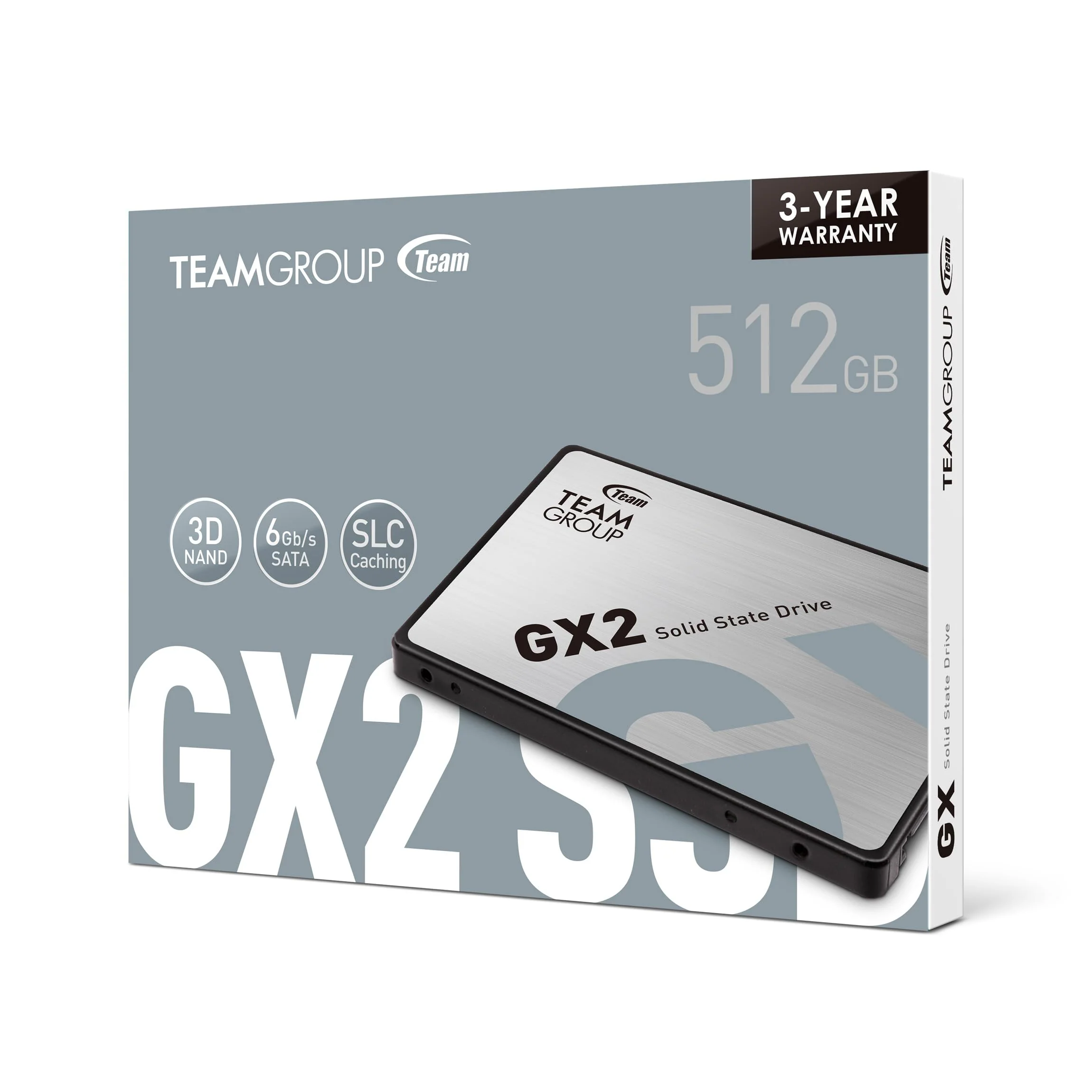 TeamGroup GX2 512GB 3D NAND TLC 2.5 Inch SATA (SSD) - Image 2