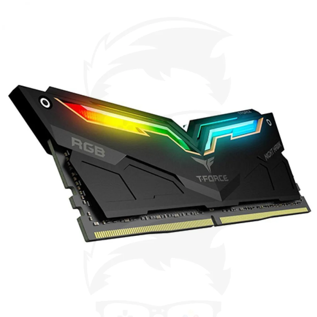 TEAMGROUP T-Force NIGHT HAWK RGB 32GB 2x16 3600MHZ DDR4 GAMING MEMORY - Image 3