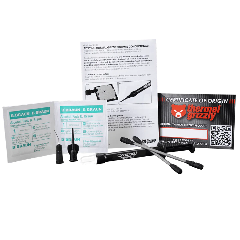 Thermal Grizzly Conductonaut (1 Gram) Liquid Metal Paste - Image 2