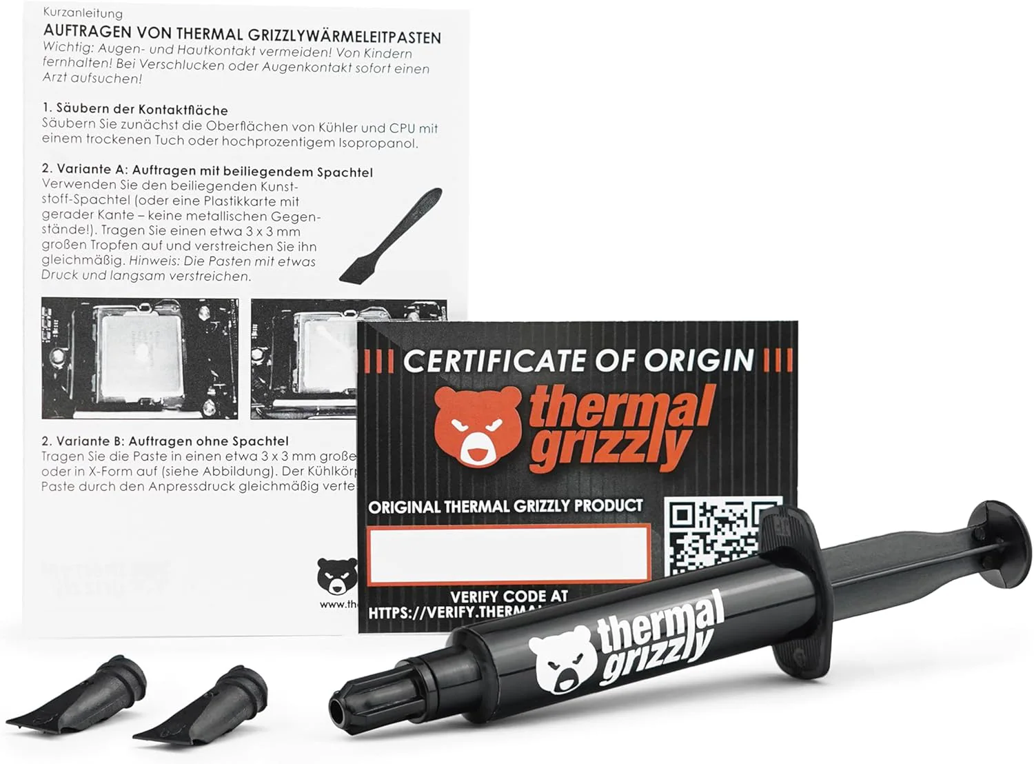 Thermal Grizzly Hydronaut 3.0ml (7.8g) Excellent Price-Performance Thermal Paste - Image 3