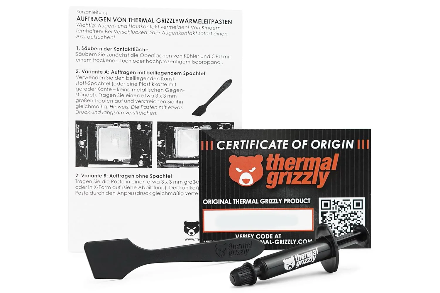 Thermal Grizzly Kryonaut (1g) High Performance Thermal Paste - Image 3