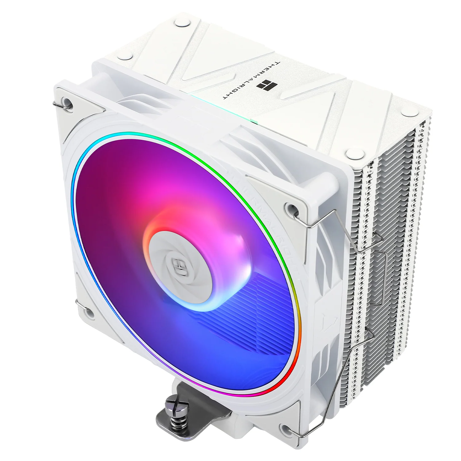 Thermalright Assassin Spirit 120 EVO ARGB CPU Air Cooler - White - Image 2