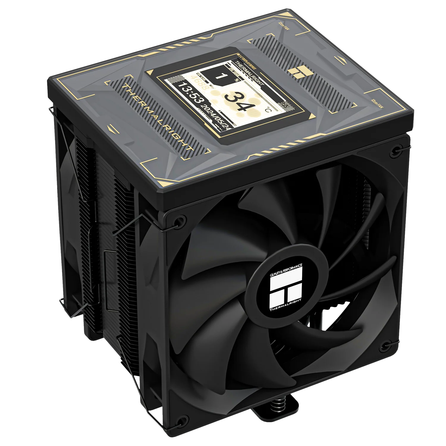 Thermalright Burst Assassin 120 Vision CPU Cooler - Black