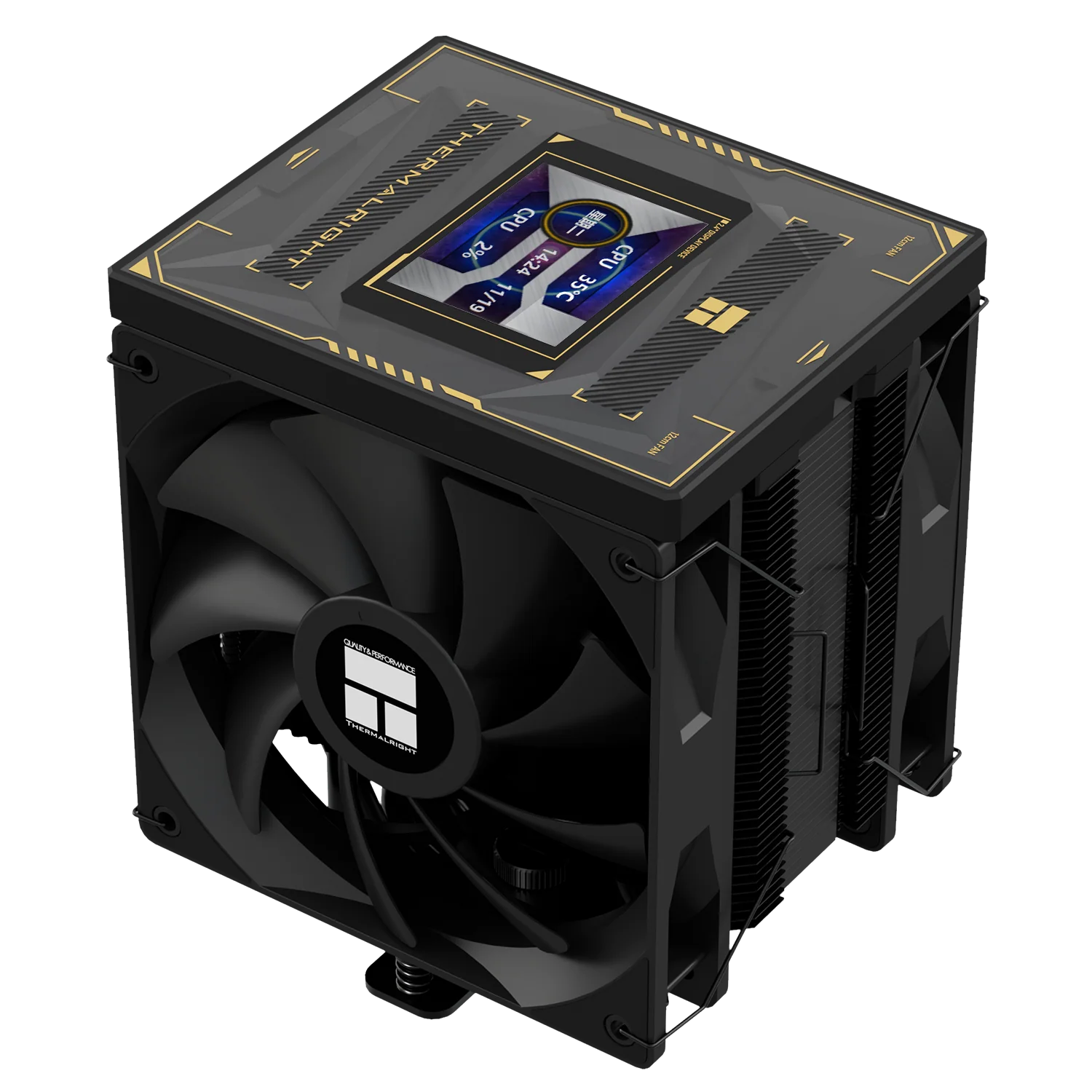 Thermalright Burst Assassin 120 Vision CPU Cooler - Black - Image 2