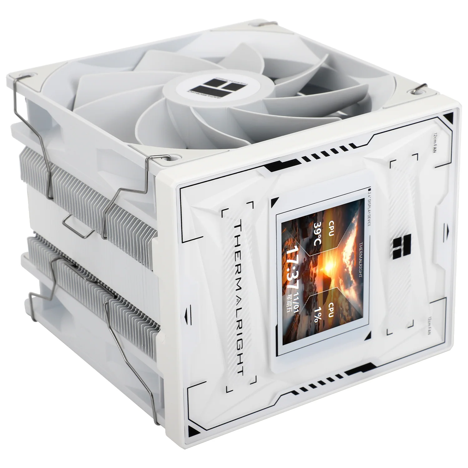 Thermalright Burst Assassin 120 Vision CPU Cooler - White - Image 3