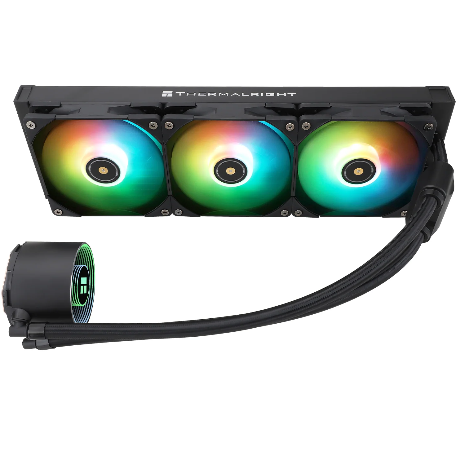 Thermalright Frozen Notte 360 ARGB AIO Liquid Cooler - Black - Image 2
