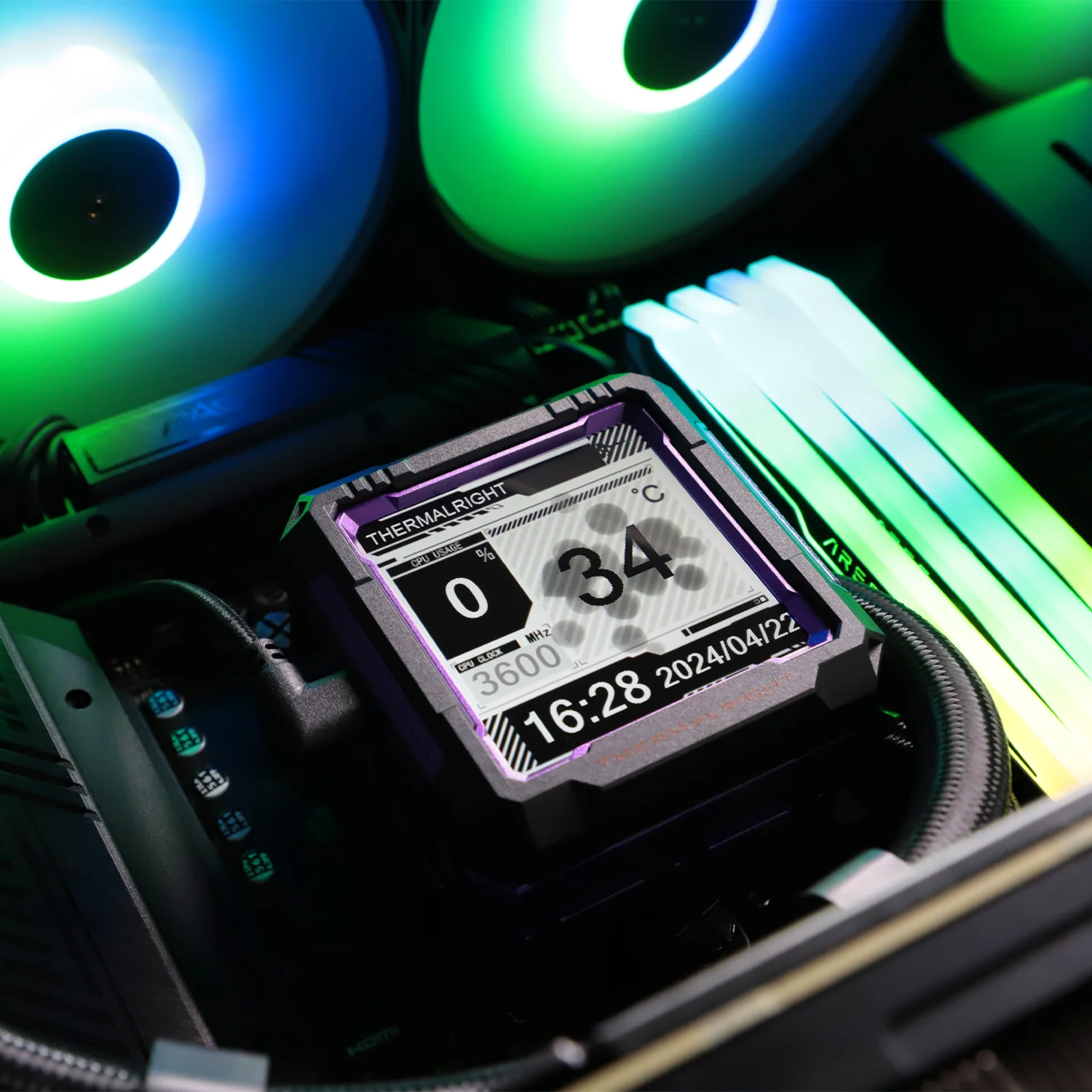 Thermalright FW360 PRO Frozen Warframe ARGB AIO CPU Liquid Cooler - Image 6
