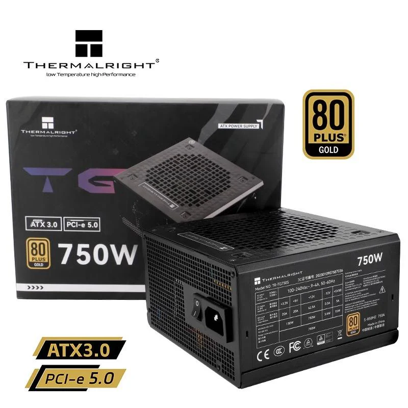 Thermalright TG750S 750W Non-Modular 80PLUS Gold