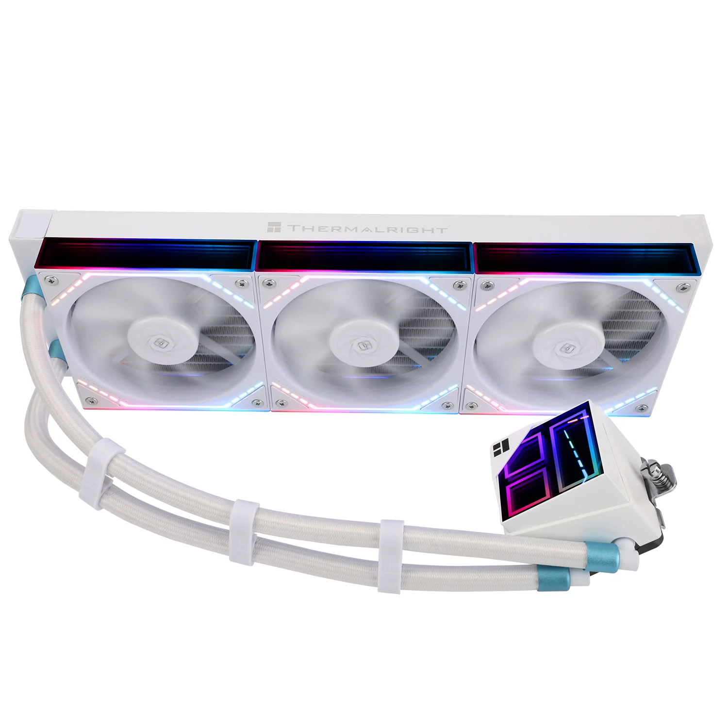 Thermalright TLL-M12 Frozen Infinity 360 AIO ARGB CPU Liquid Cooler - White - Image 2