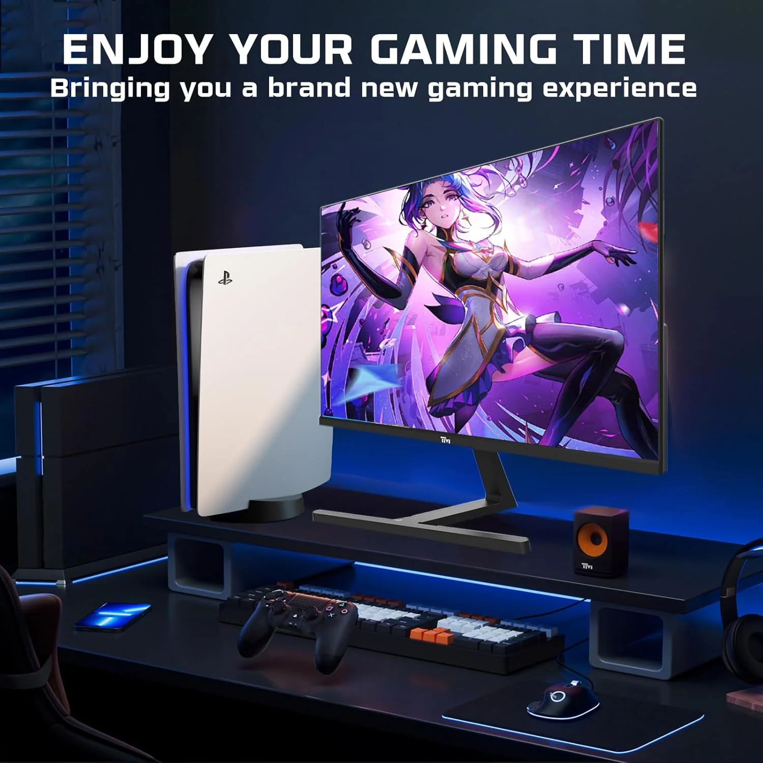 Twisted Minds Blaze Series Flat 24" FHD 180Hz 0.5 MS Fast IPS HDMI 2.1 Gaming Monitor - Image 4