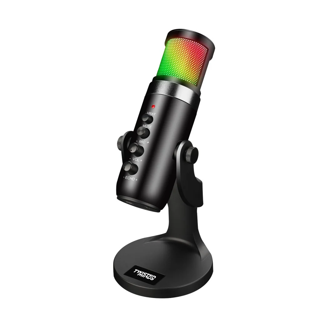 Twisted Minds W108 USB Microphone RGB - Black - Image 2