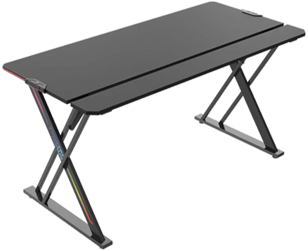 Twisted Minds X-Shaped RGB Gaming Desk (150*68*76 cm)
