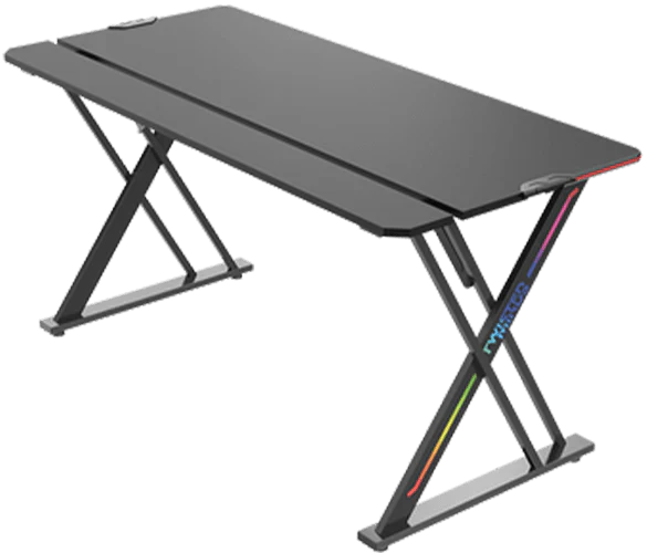 Twisted Minds X-Shaped RGB Gaming Desk (150*68*76 cm) - Image 4