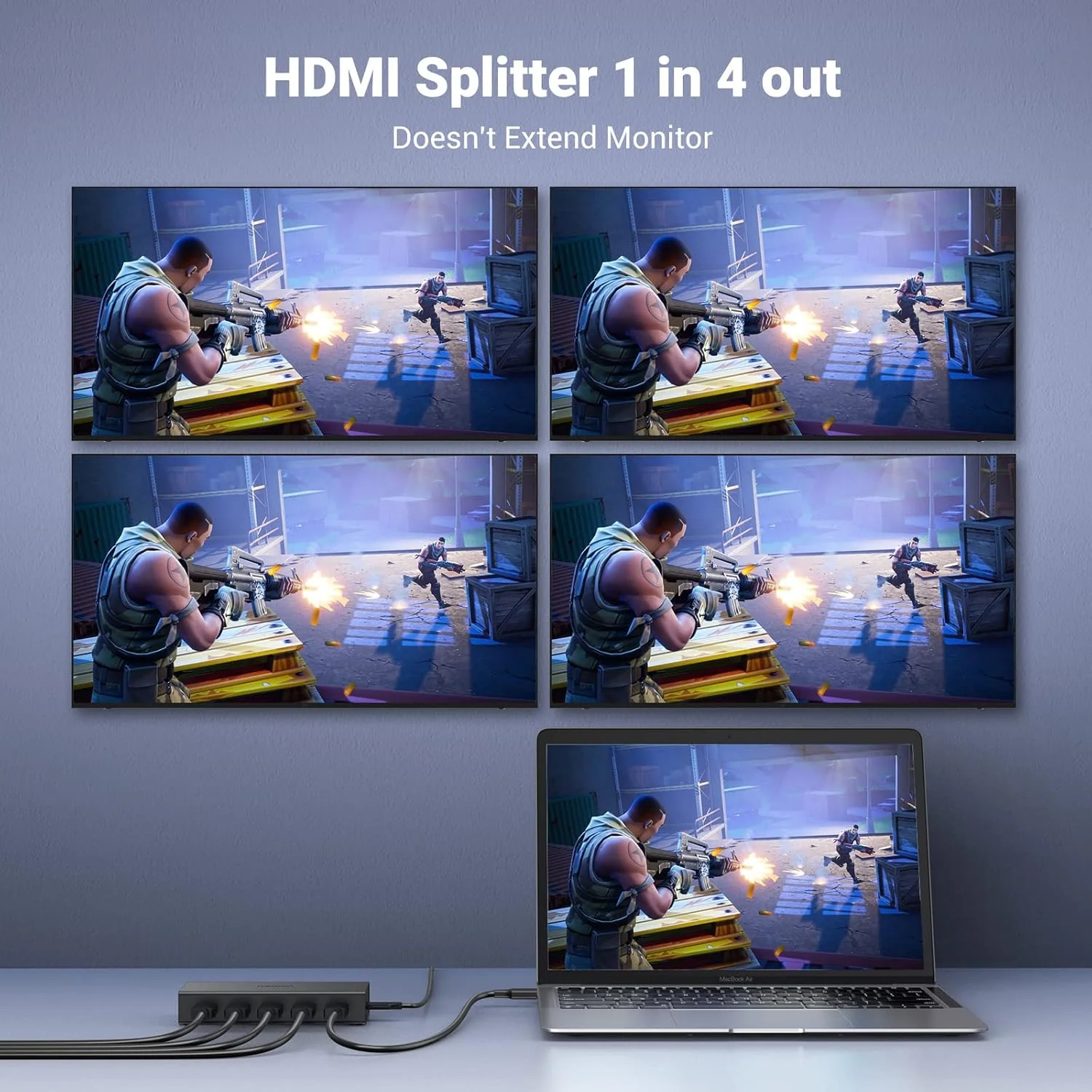 UGREEN 40202EU HDMI 1-In 4-Out Switch - Image 3