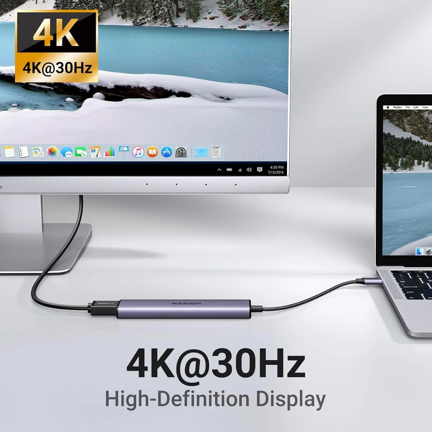 Ugreen CM478 USB-C to HDMI HUB Adapter - Image 4