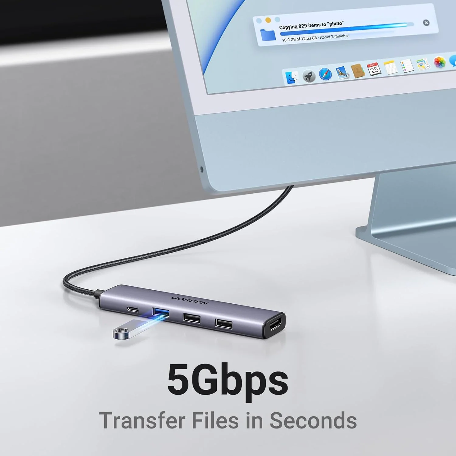Ugreen CM478 USB-C to HDMI HUB Adapter - Image 5