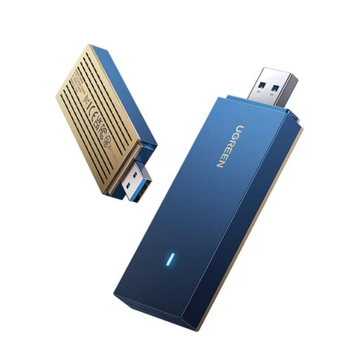 UGREEN CM499 AX1800 Dual-Band Wireless Adapter (Wi-Fi 6) 2.4GHz: 574Mbps; 5GHz: 1201Mbps - Image 2