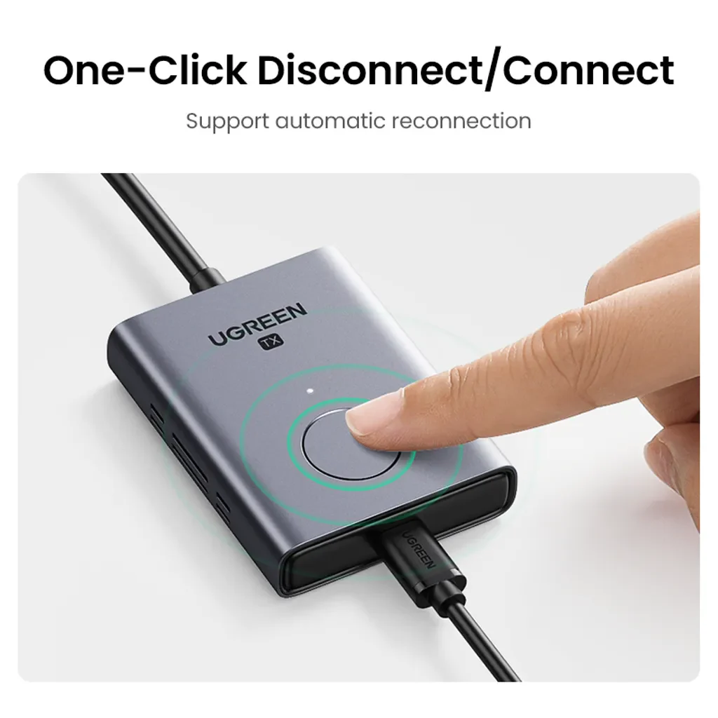 UGREEN CM506 HDMI wireless projector Transmitter + Receiver - Image 2
