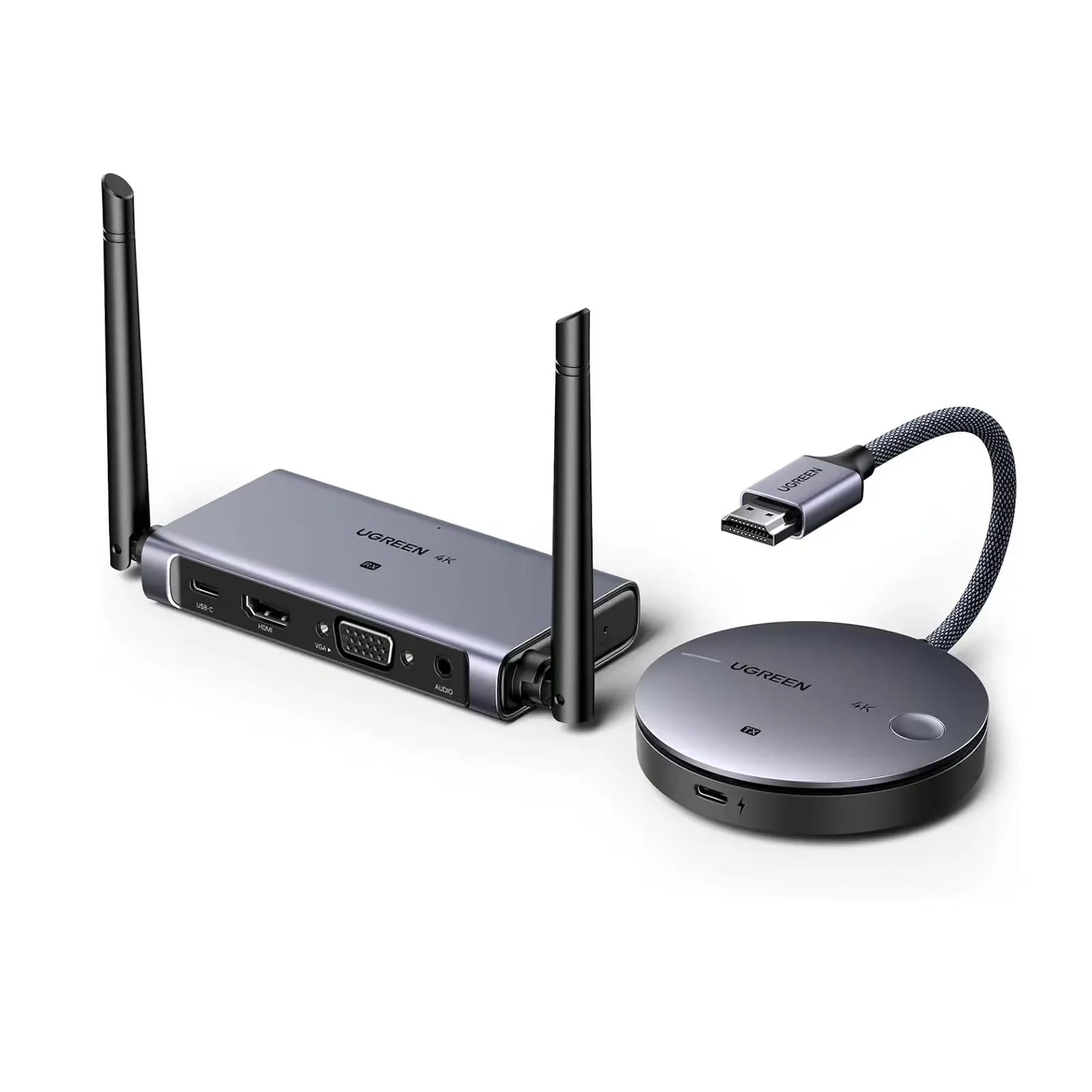UGREEN CM586 4K@30Hz Wireless HDMI Extender TX and RX 50 Meter Range