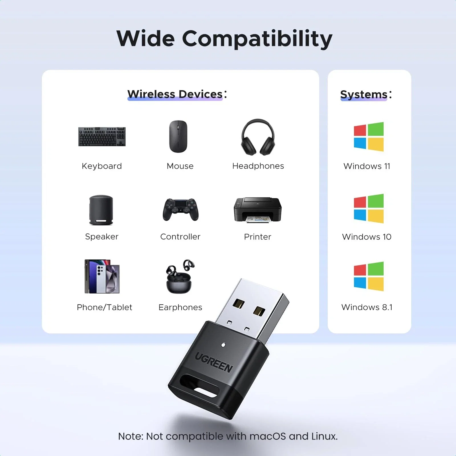 UGREEN CM748 Bluetooth 5.4 Adapter - Image 6