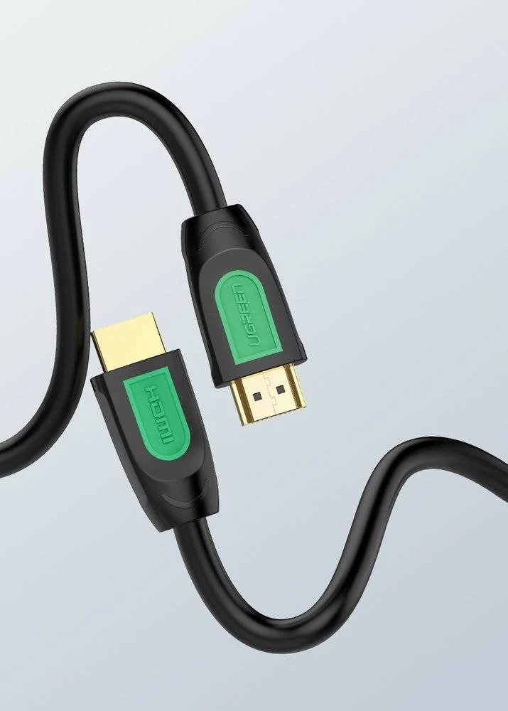 UGREEN HD101 HDMI Round Cable 3m  4K@60Hz  HDMI 2.0 (Yellow/Black) - Image 4