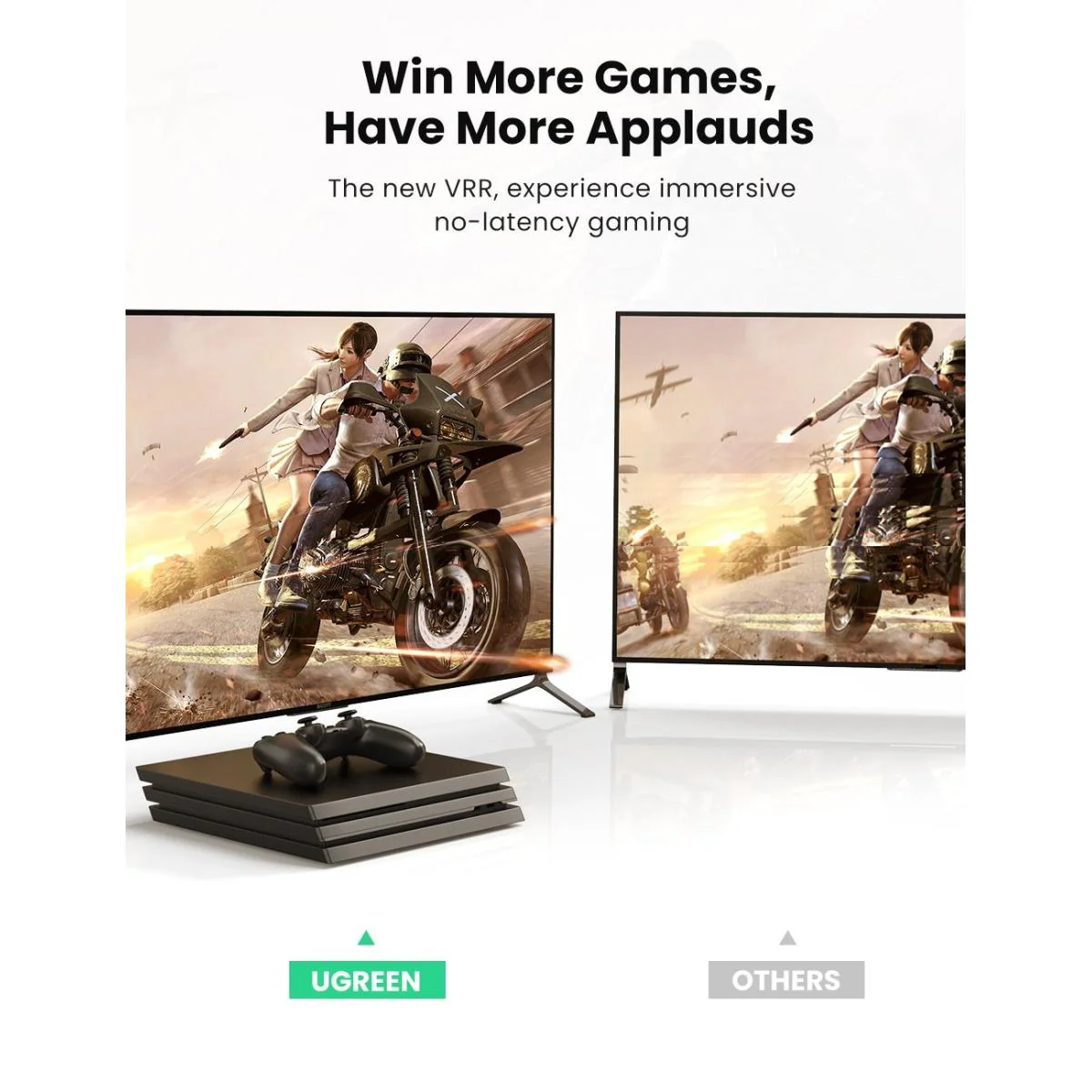 UGREEN HD140 HDMI 2.1, 8K 60Hz, 3m Cable (Black) - Image 2