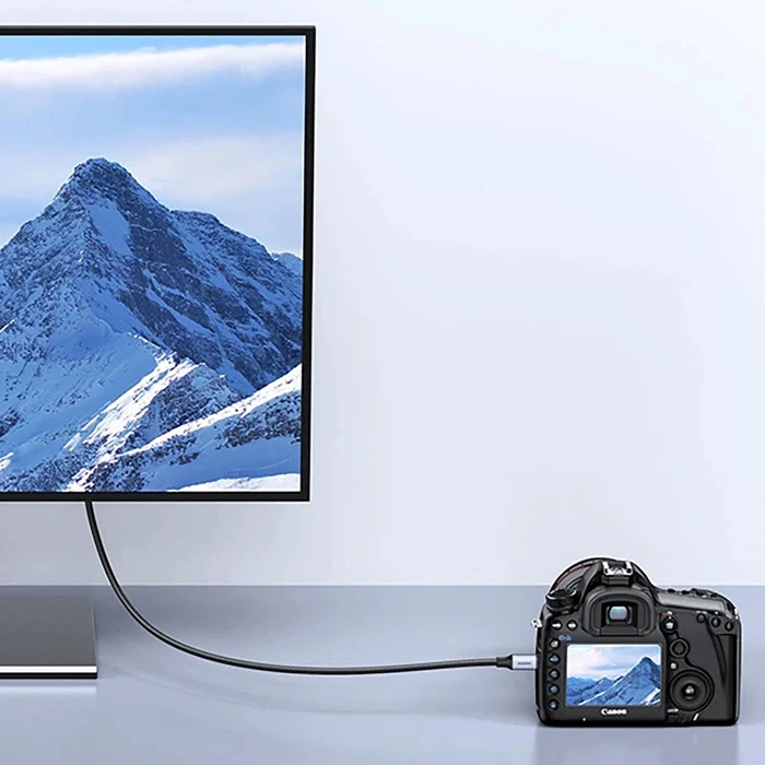 UGREEN HD164 Micro HDMI to HDMI 8K Cable 1m - Image 3