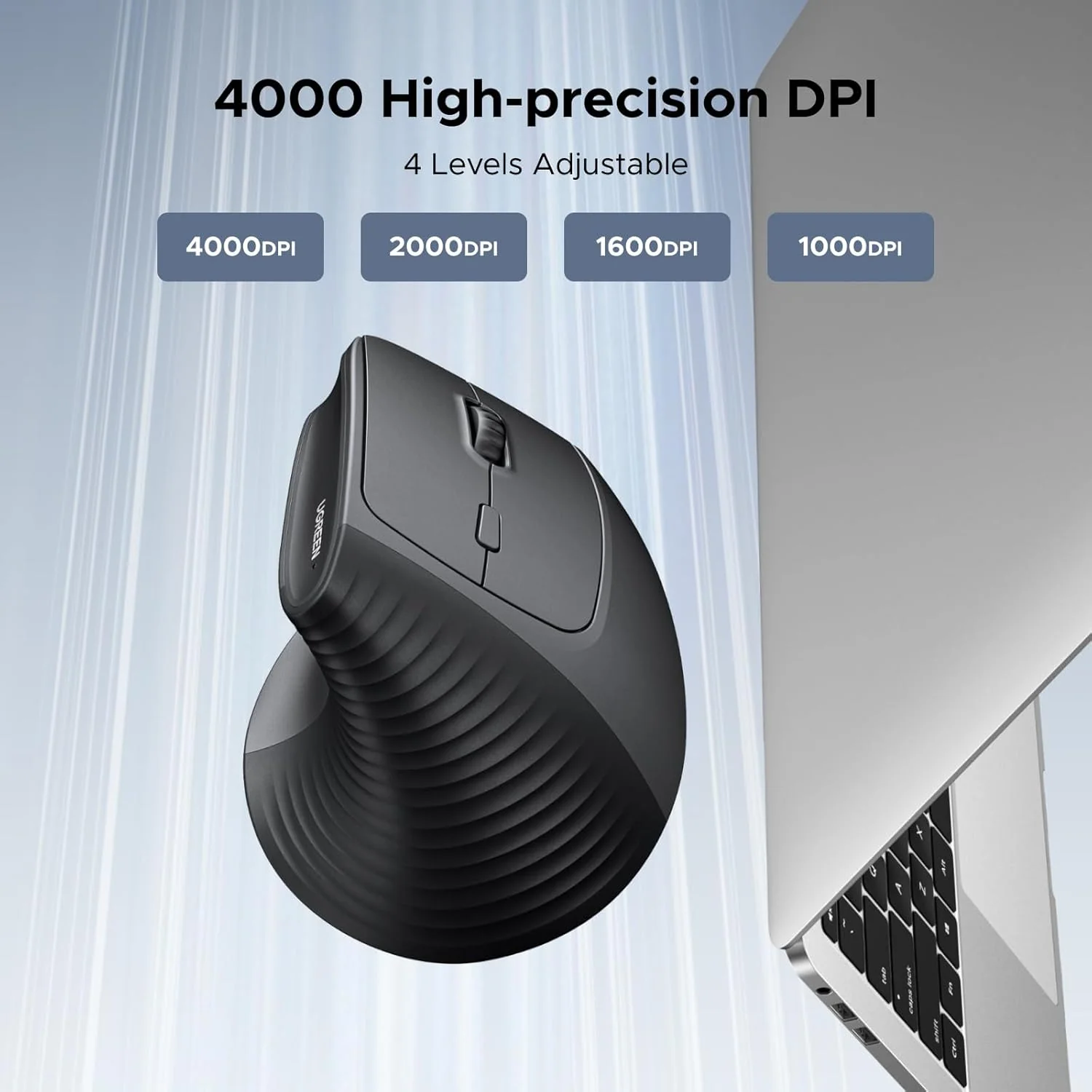 UGREEN M571P Wireless Vertical Mouse - Image 2