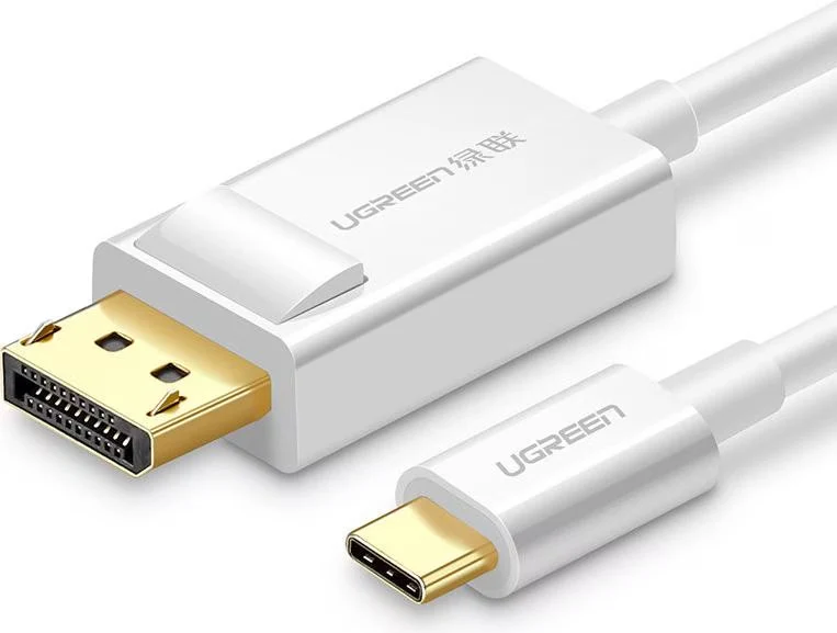 UGREEN MM139 USB Type C to DP Cable 1.5m (White)